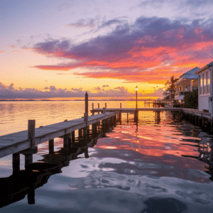 Cedar Key at Sunset