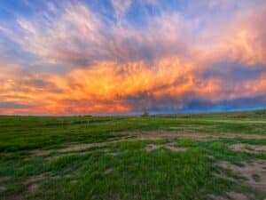 Sunset in Sheridan