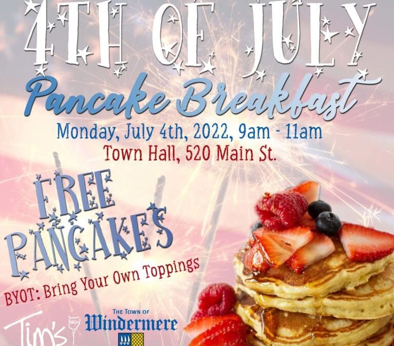 Windermere Annual Pancake Breakfast