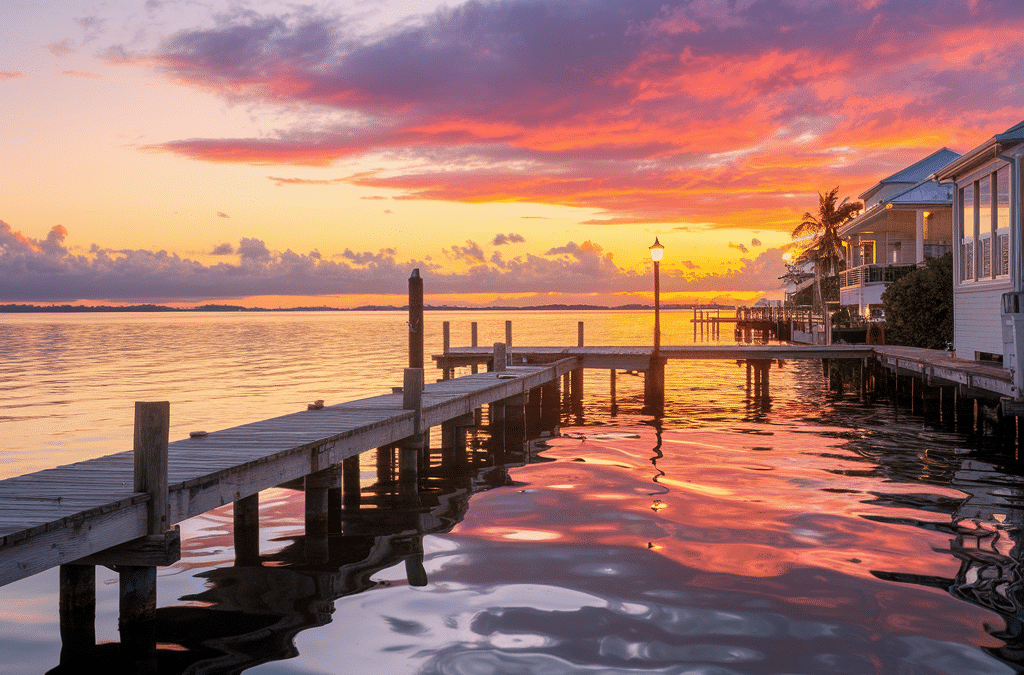 Cedar Key at Sunset