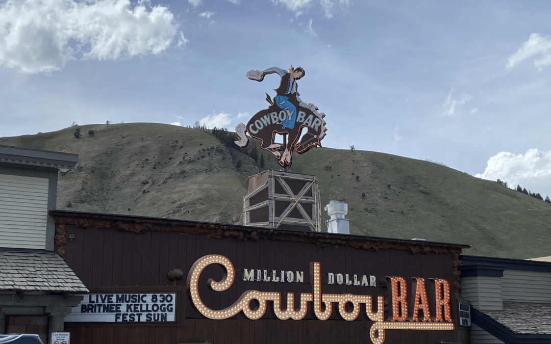 Cowboy Bar in Jackson, WY