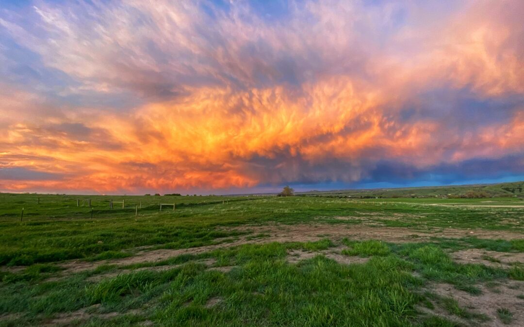 Sunset in Sheridan